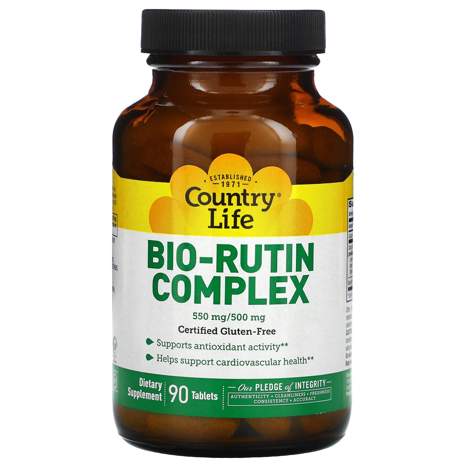 Country Life, Bio-Rutin Complex  Tablets