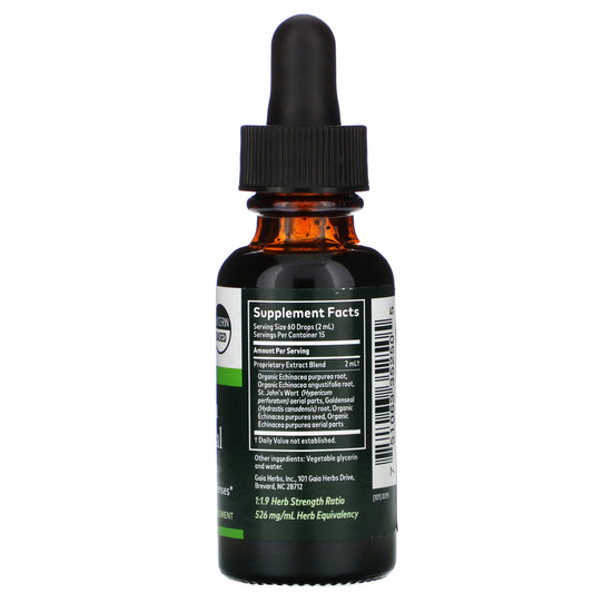 Gaia Herbs, Echinacea Goldenseal Supreme (30 ml)