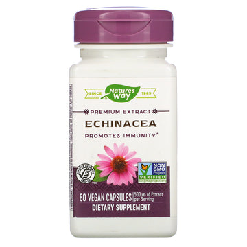 Nature's Way, Echinacea, 500 mg,  Vegan Capsules