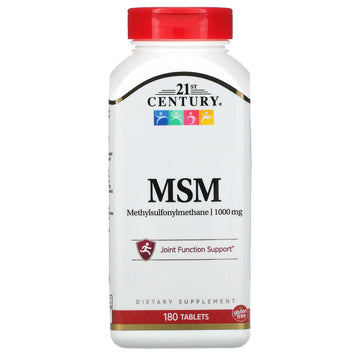 21st Century, MSM, Methylsulfonylmethane, 1,000 mg