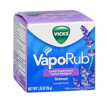 Vicks Vaporub Cough Suppressant Topical Analgesic Ointment L