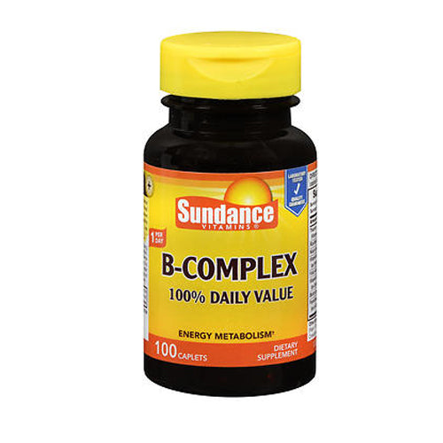 Sundance Vitamins B-Complex Caplets 100 Tabs By Sundance