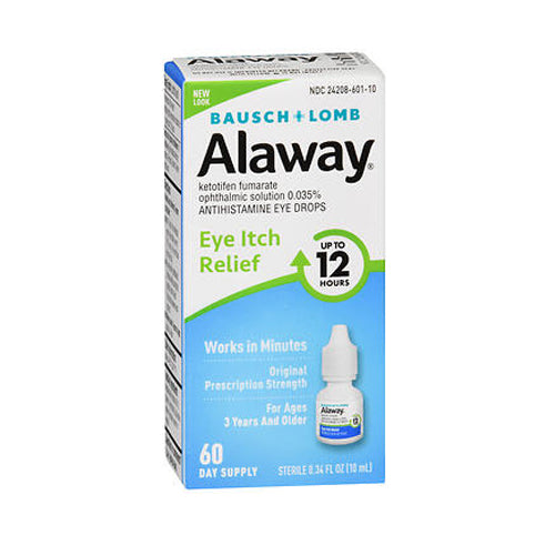Bausch + Lomb Alaway Antihistamine Eye Drops 0.33 Oz By Baus