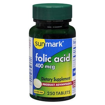 Folic Acid Count of 1 By Sunmark