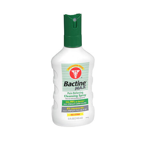 Bactine Max Pain Relieving Cleansing Spray 5 Oz By Bactine