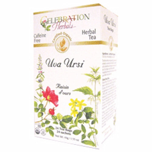 Organic Uva Ursi Tea 24 Bags By Celebration Herbals