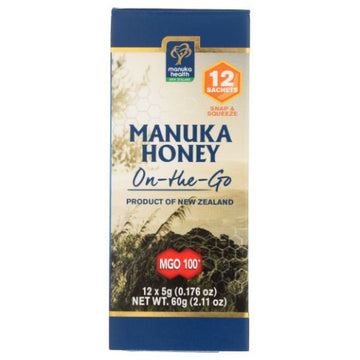 Manuka Honey On-The Go MGO 115+ 2.11 Oz By Manuka Health