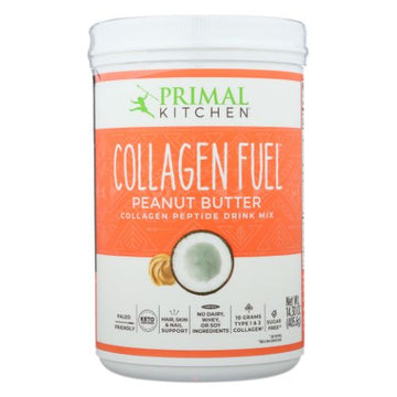 Collagen Fuel Peanut Butter 14.3 Oz By Primal Kitchen