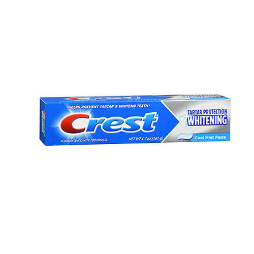 Crest Tartar Protection Toothpaste Whitening Cool Mint 5.7 O