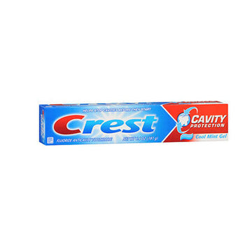 Crest Cavity Protection Toothpaste Gel Cool Mint 5.7 Oz By C