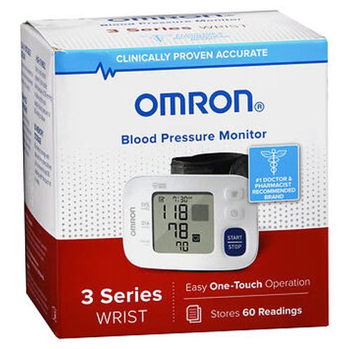 Omron Blood Pressure Monitor 3 Series Wrist BP6100 Count of 
