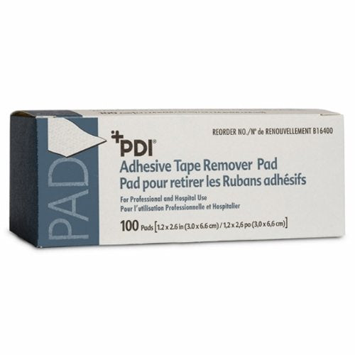 Adhesive Remover PDI Pad 100 per Pack Count of 100 By Profes