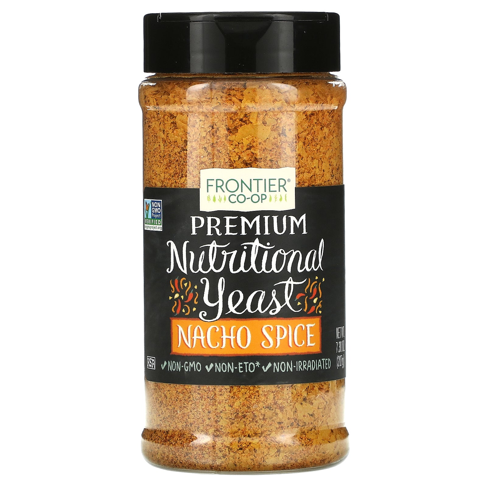 Frontier Co-op, Premium Nutritional Yeast, Nacho Spice (207 g)