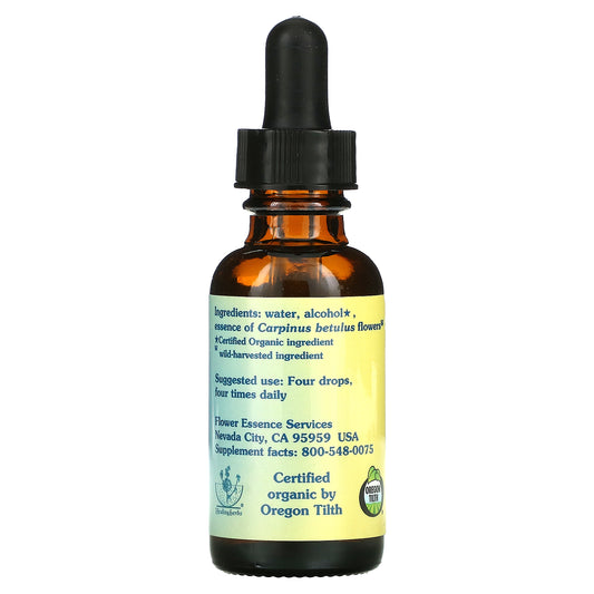 Flower Essence Services, Hornbeam, Flower Essence