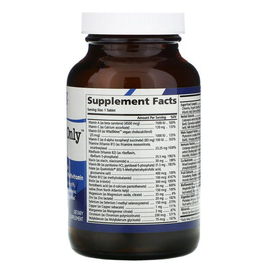 Pure Essence, One 'N' Only Men, Whole Based Multivitamin,Tablets