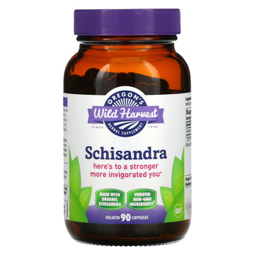 Oregon's Wild Harvest, Schisandra, Gelatin Capsules