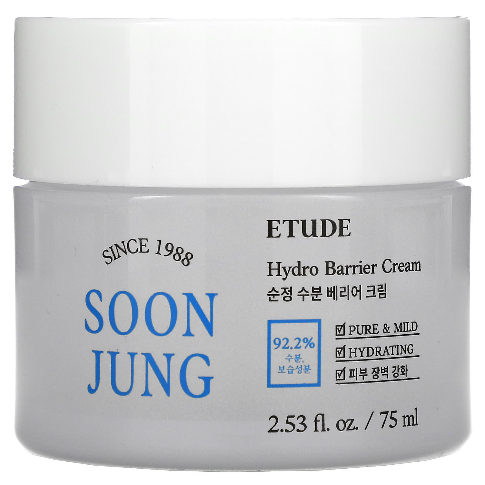 Etude, Soon Jung, Hydro Barrier Cream (75 ml)