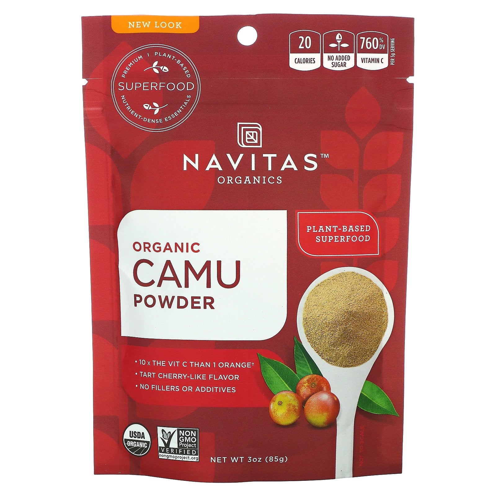 Navitas Organics, Organic Camu Powder,  (85 g)