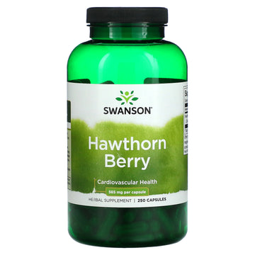 Swanson, Hawthorn Berry, 565 mg, Capsules