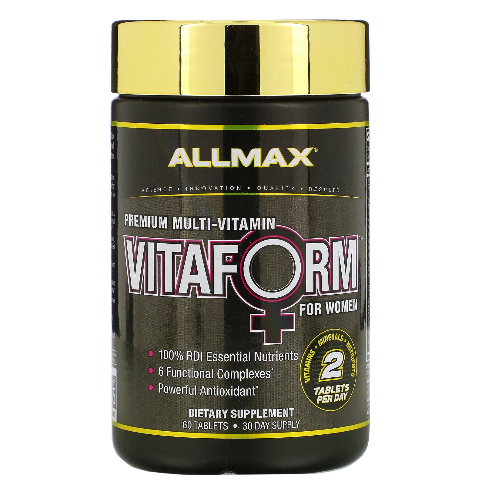Allmax Nutrition, Vitaform, Premium Multi-Vitamin For Women,Tablets