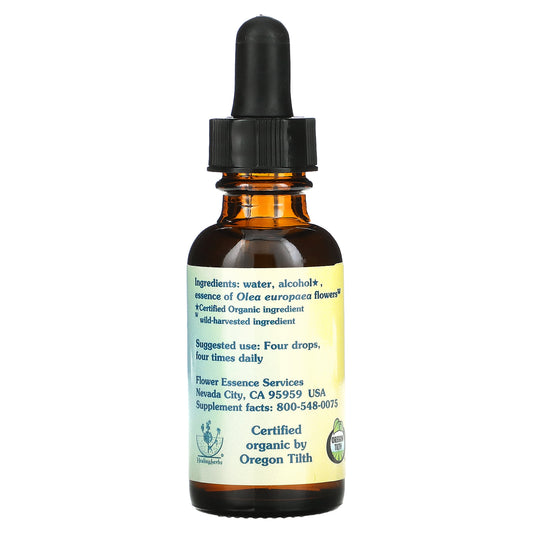 Flower Essence Services, Olive, Flower Essence
