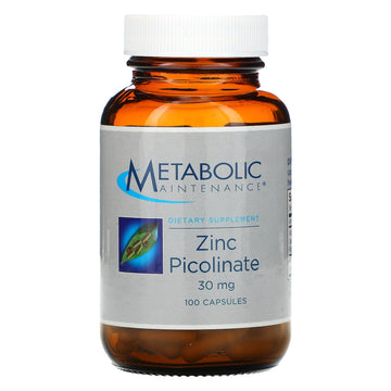 Metabolic Maintenance, Zinc Picolinate, 30 mg,  Capsules