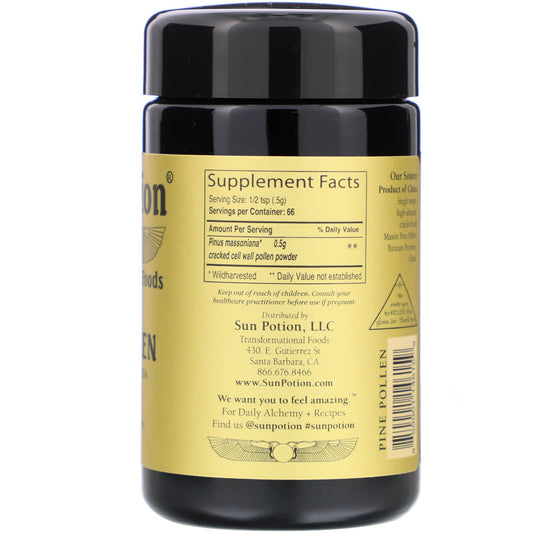 Sun Potion, Pine Pollen, (33 g)