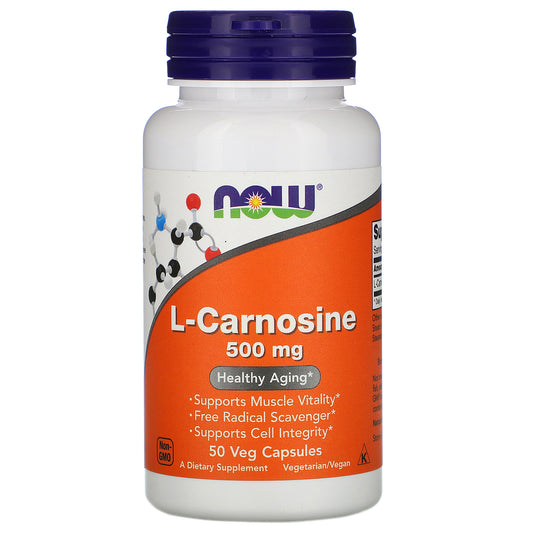 NOW Foods, L-Carnosine, 500 mg