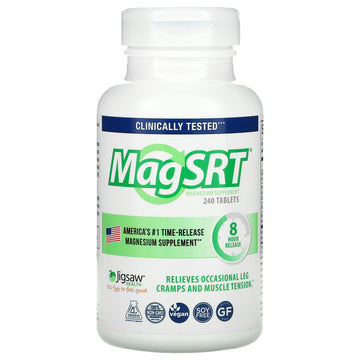 Jigsaw Health, MagSRT, Time-Release Magnesium, Tablets