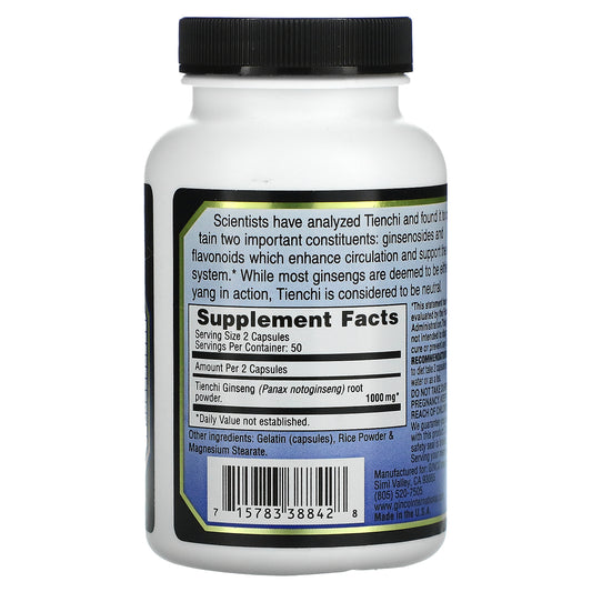 Imperial Elixir, Tienchi Ginseng,  Capsules