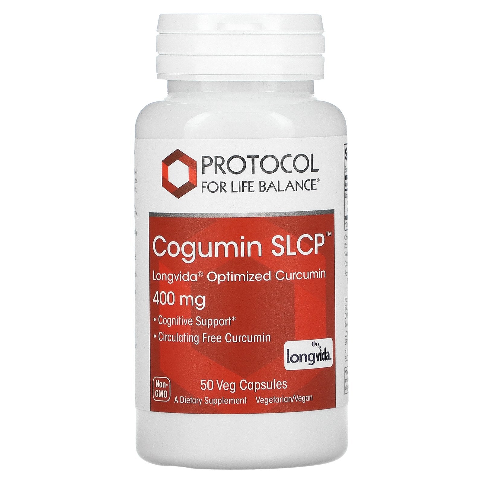 Protocol For Life Balance, Cogumin Slcp, 400 Mg Veg Capsules