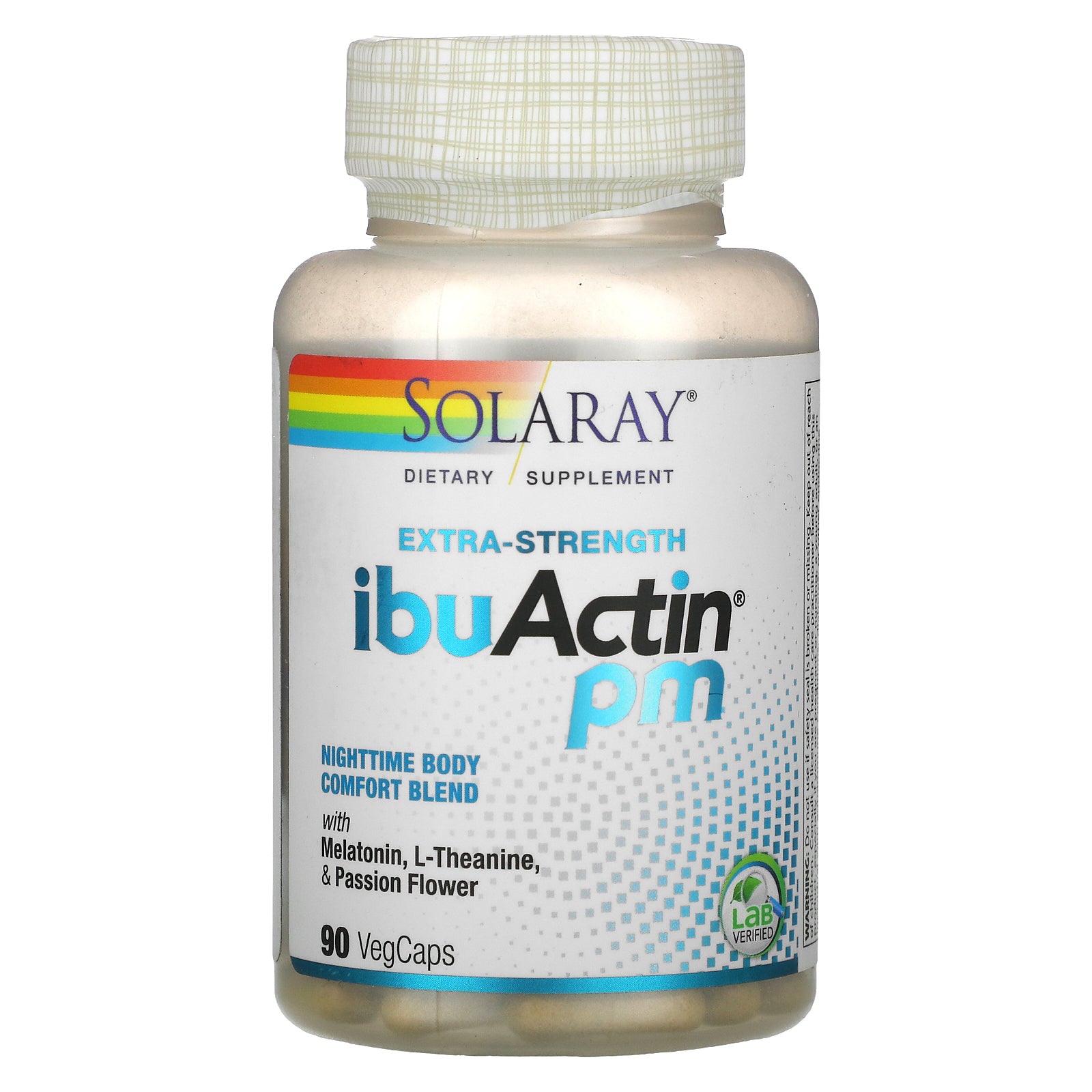 Solaray, Extra-Strength IbuActin PM VegCaps