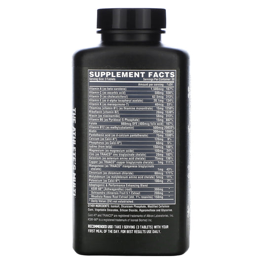 Nutrex Research, Vitadapt Complete, Sports Multivitamin