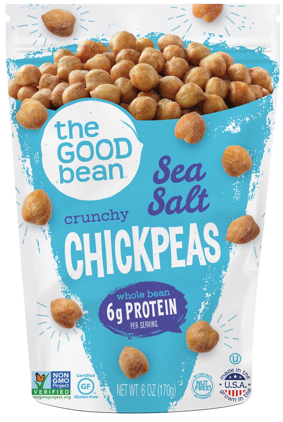 The Good Bean Sea Salt Crunchy Chickpeas