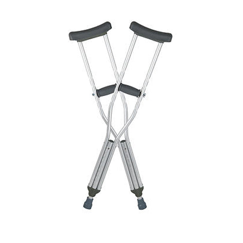 Underarm Crutches 350 lbs. Weight Capacity 1 Pair By McKesso