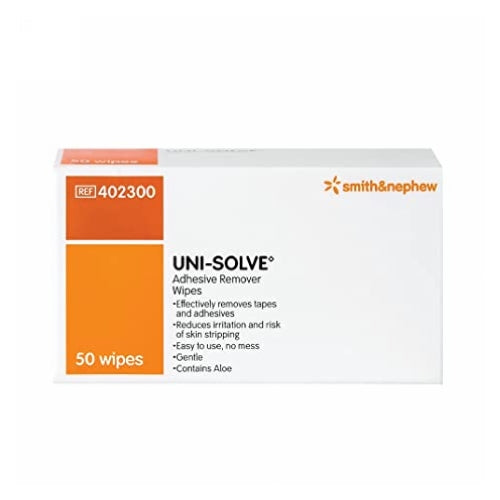 Adhesive Remover Wipe Count of 50 By Smith & Nephew