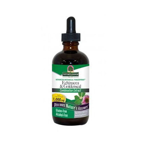 Echinacea-Goldenseal ALCOHOL FREE, 4 OZ By Nature's Answer