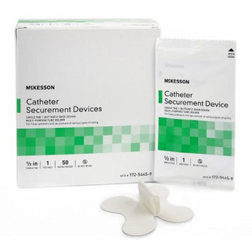 Catheter Securement Device NonSterile, 2.5 Inch Tab Count of