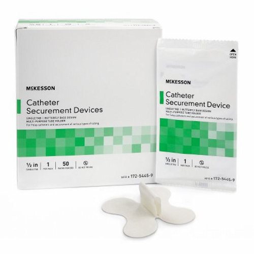 Catheter Securement Device NonSterile, 2.5 Inch Tab Count of
