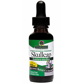 Skullcap Herb Alcohol Free Extract 1 FL Oz By Nature's Answe