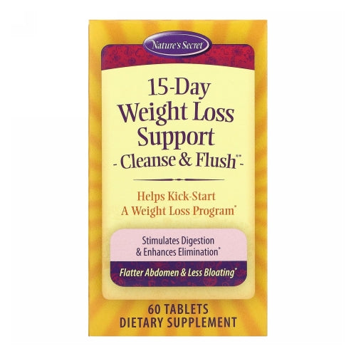 15-Day Weight Loss Cleanse & Flush 60 Tabs By Nature's Secre