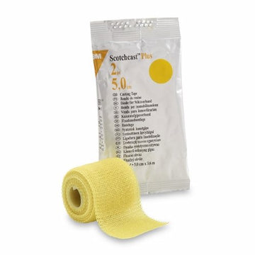 Cast Tape 3M Scotchcast Plus 2 Inch X 12 Foot Fiberglass Yellow Count of 10 By 3M