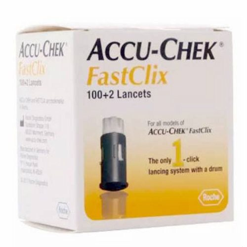 Lancet Accu-Chek FastClix Lancet Needle Multiple Depth Setti