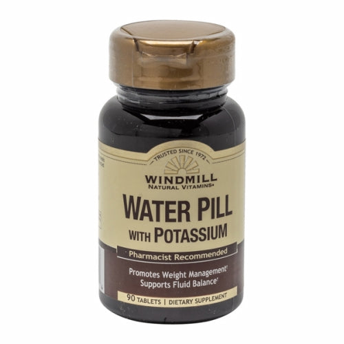 WATER PILL W/POTASSIUM 90 Tabs By Windmill Health