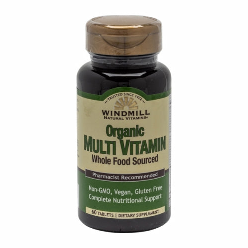 Organic Multivitamin 60 Tabs By Windmill Health