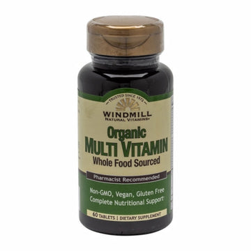 Organic Multivitamin 60 Tabs By Windmill Health
