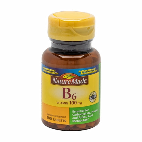 Vitamin B-6 100 Tabs By Nature Made