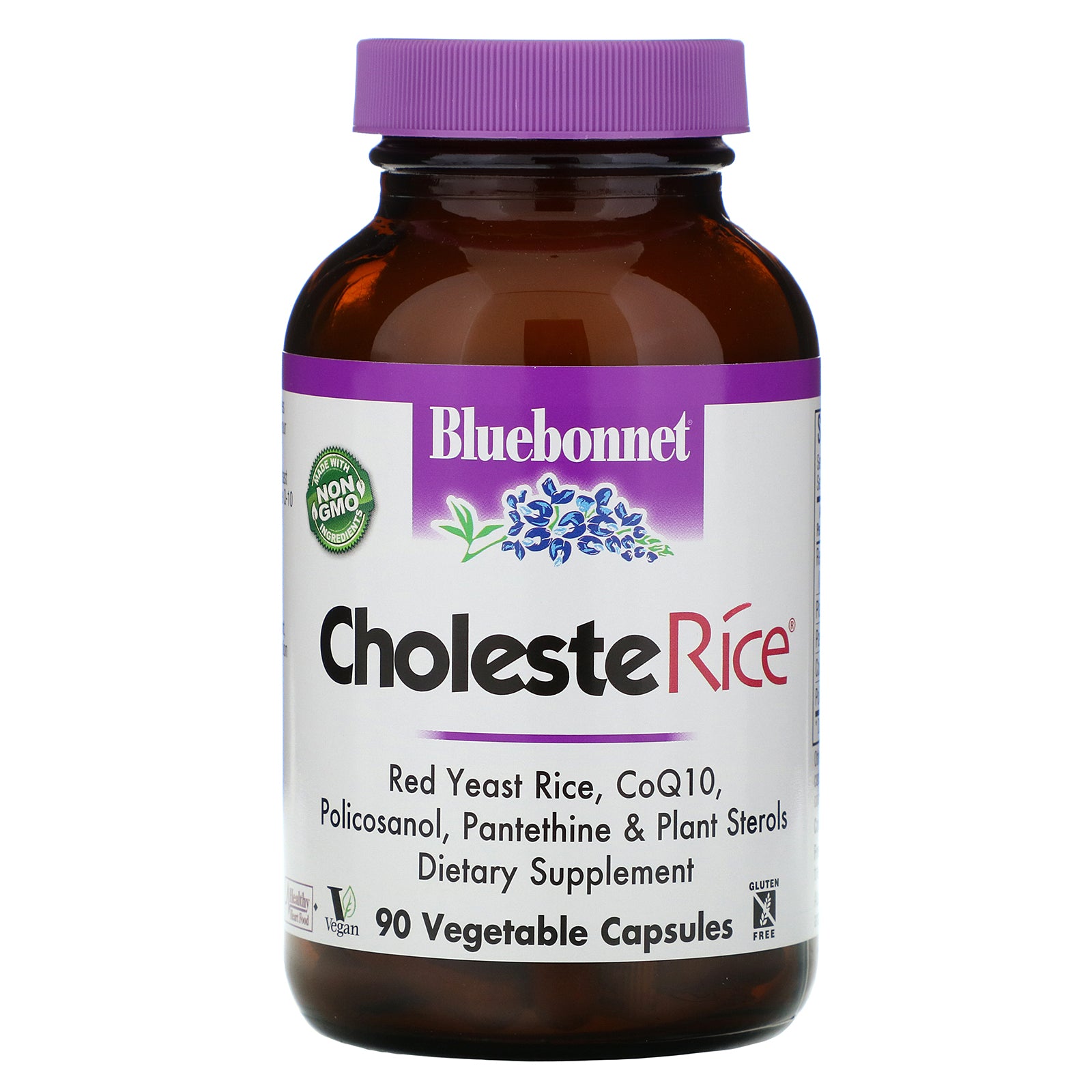 Bluebonnet Nutrition, Cholesterice Vegetable Capsules