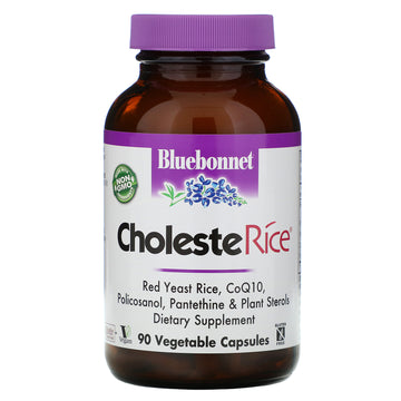 Bluebonnet Nutrition, CholesteRice Vegetable Capsules