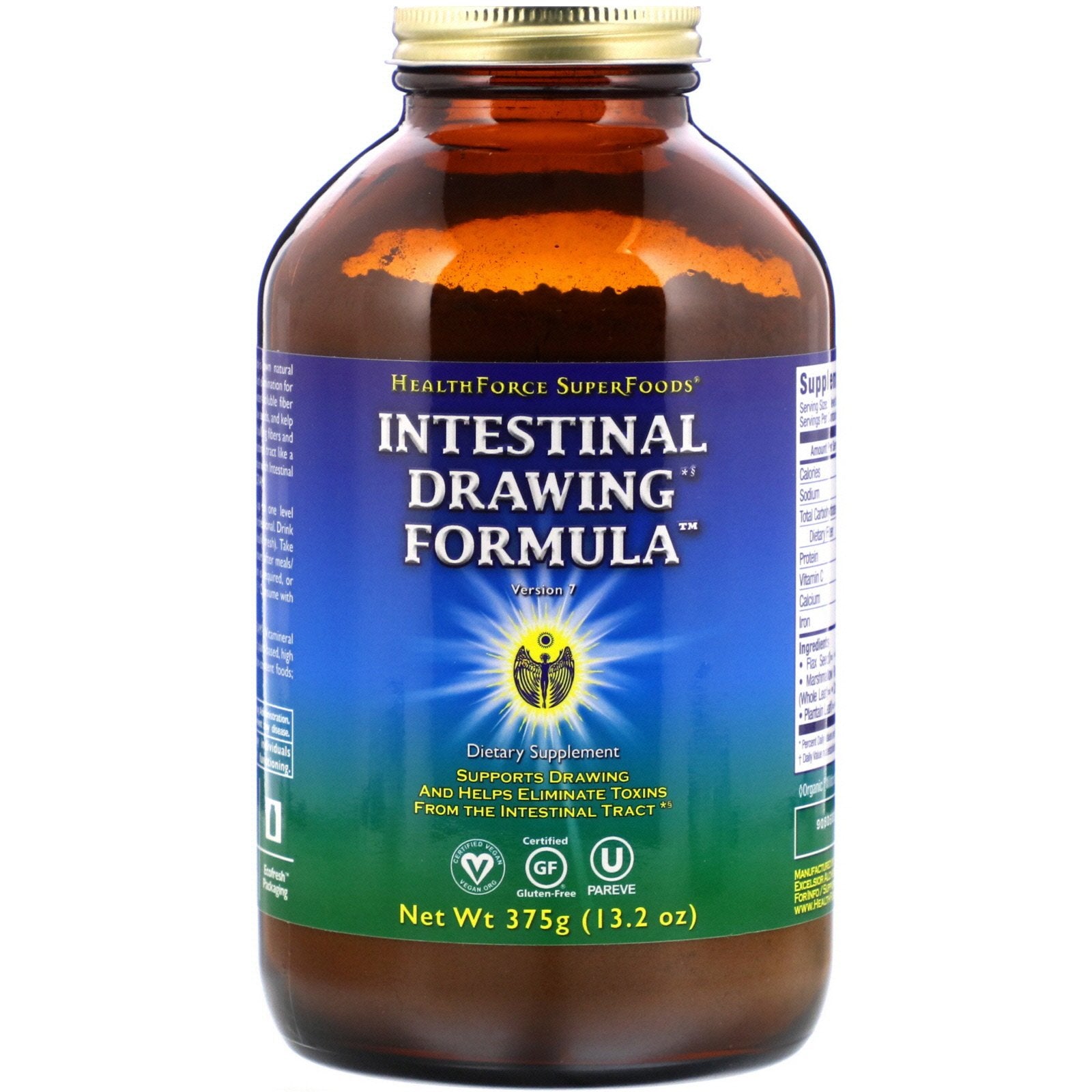 HealthForce Superfoods, Intestinal Drawing Formula, Powder